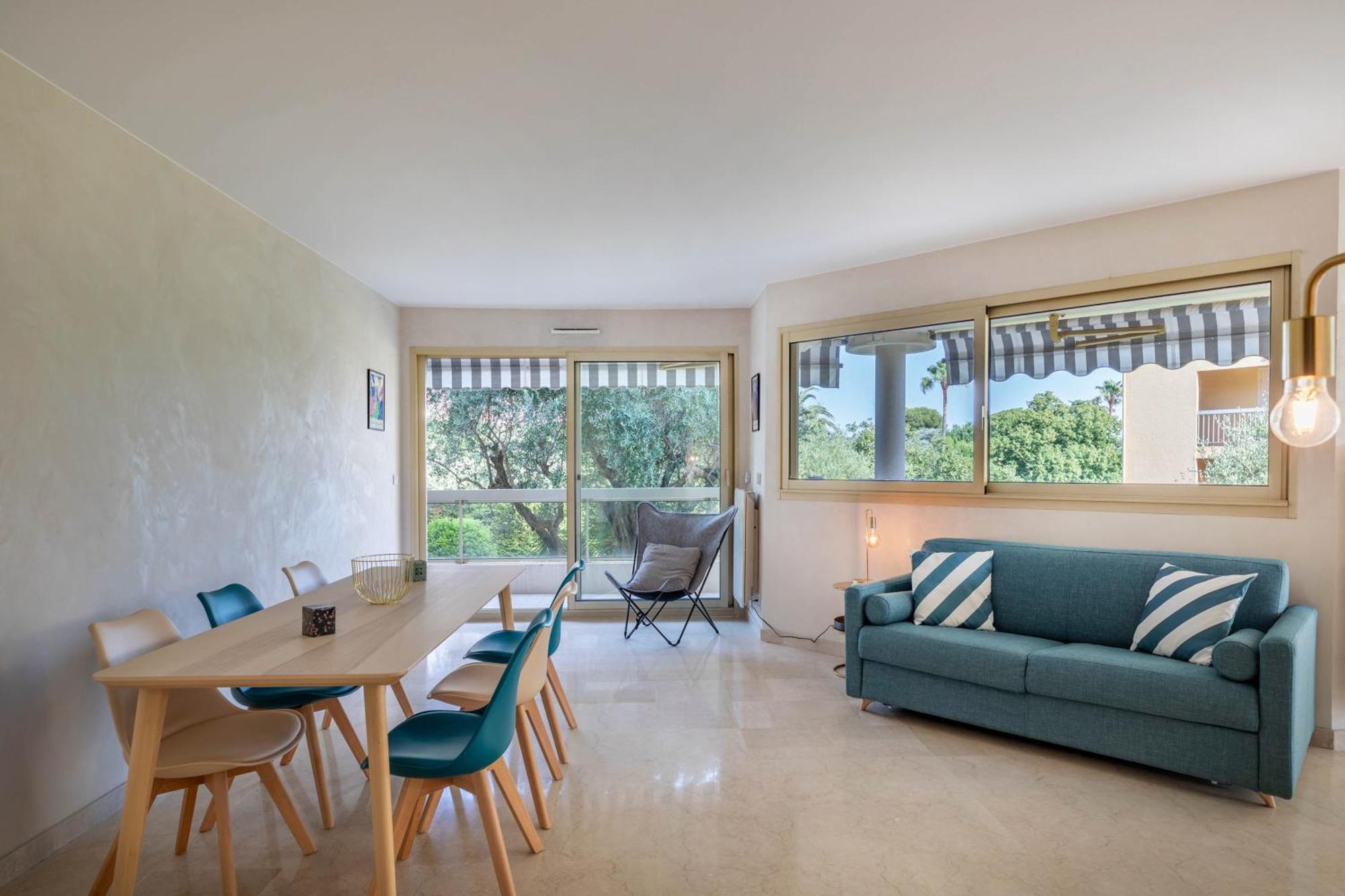 Apartamento Tanit Piscine, 6 Couchages, Parking Antibes Exterior foto